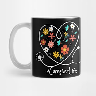 Caregiver Heart Mug